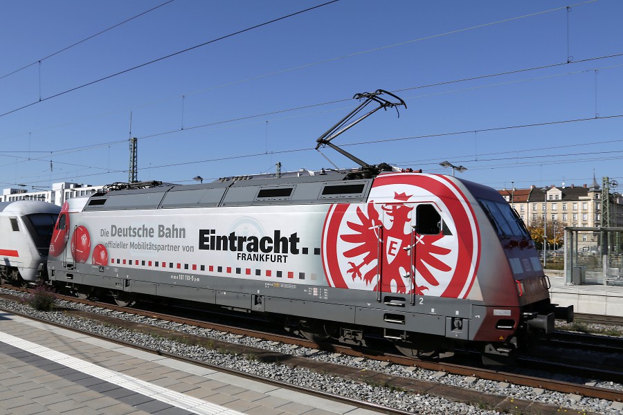 DB 101 110-5, Eintracht Frankfurt