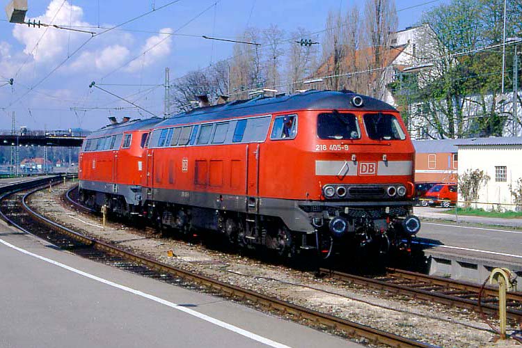 DB Baureihe 218, Lindau