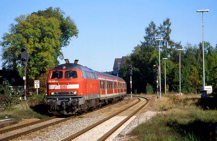 DB 218 469-5, Biessenhofen