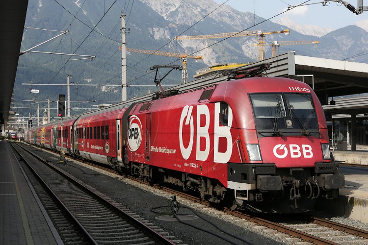 ÖBB 1116 225, Offizieller Mobilitätspartner