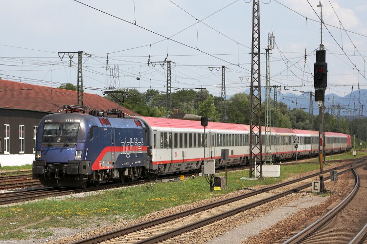 ÖBB 1116 195, Nightjet, EC112