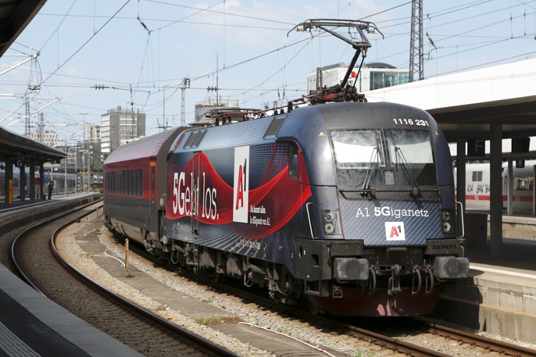 ÖBB 1116 231, A1 5Giganetz, RJX55