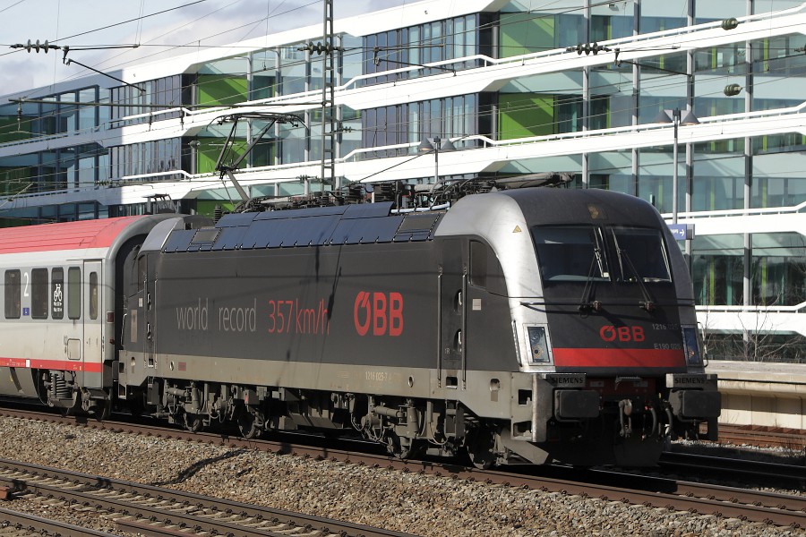 ÖBB 1016 025 Weltrekord-Lok