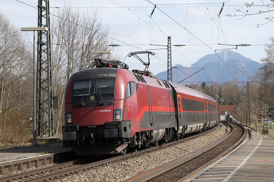 ÖBB 1116 222 Railjet