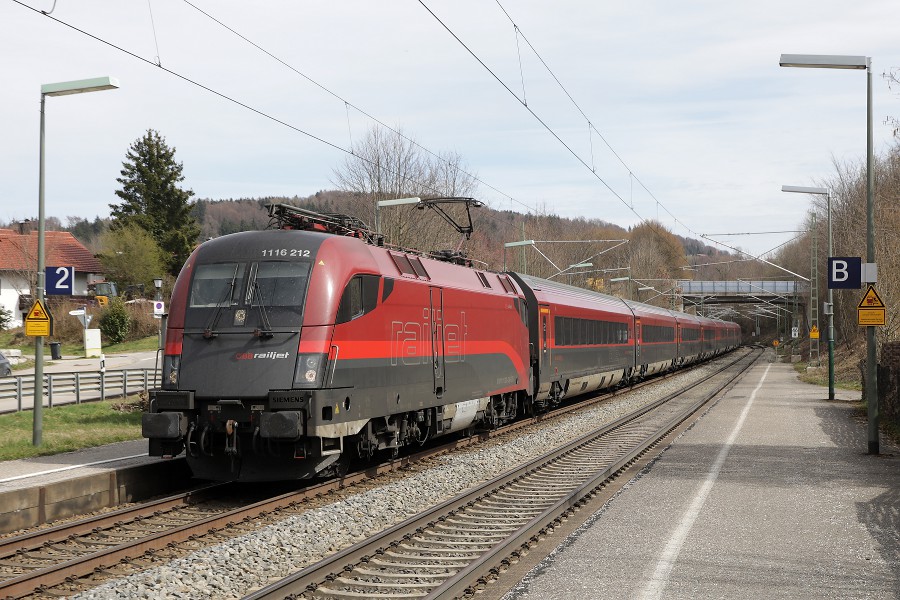 ÖBB 1116 212 Railjet