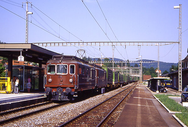 BLS Re 4/4 172 und 166