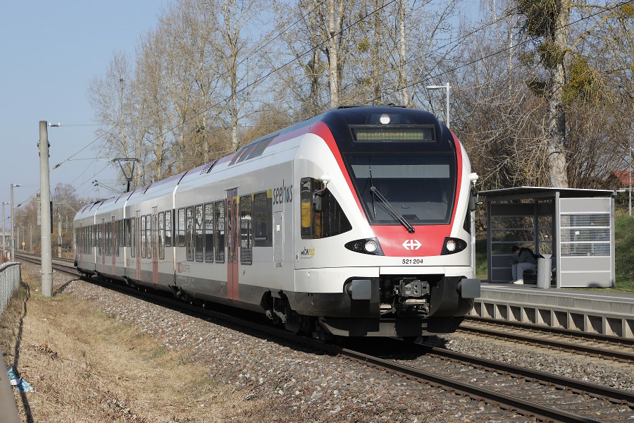 Schweiz SBB RABe 521 204 seehas