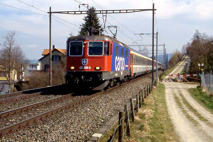 Schweiz SBB Cargo Re421 389, Sirnach